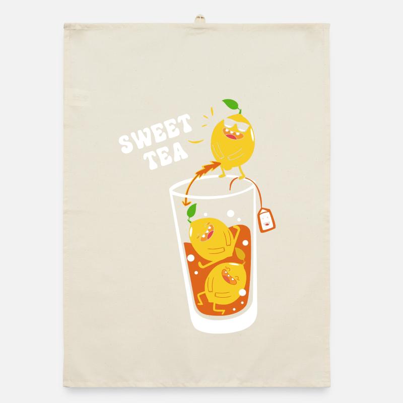 Chai Tee Sweet Tea Organic Geschirrtuch