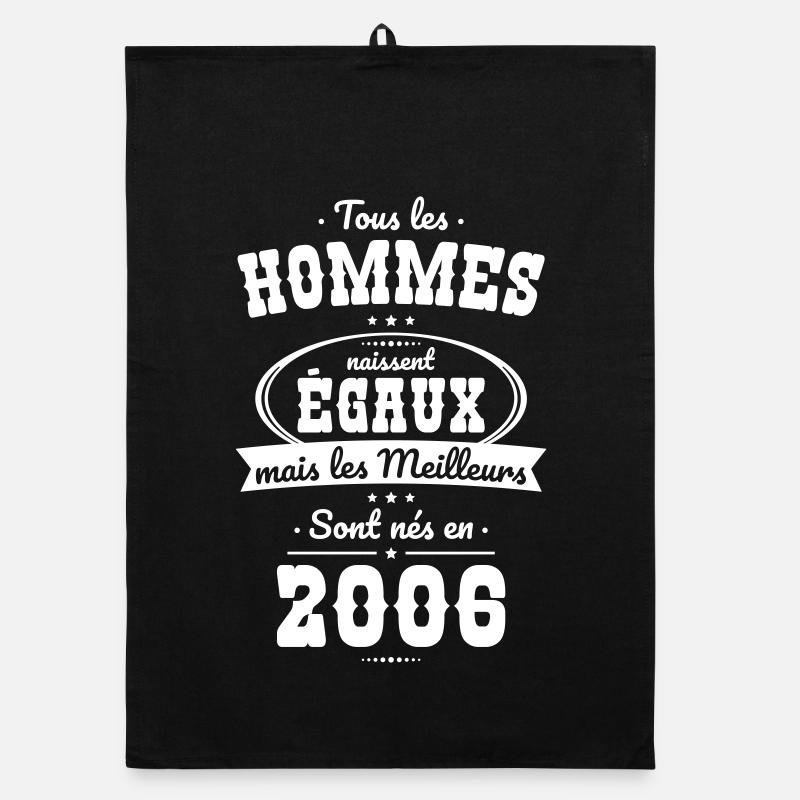 20 ans - Les meilleurs sont nés en 2006 Torchon bio