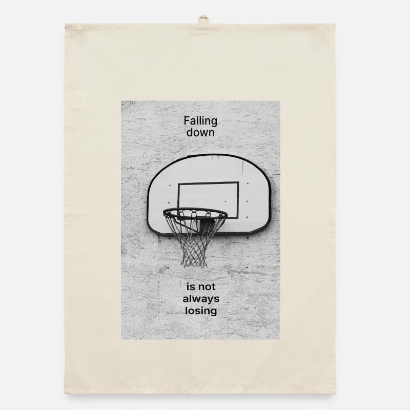 Tomber n’est pas toujours perdre – Affiche Torchon bio