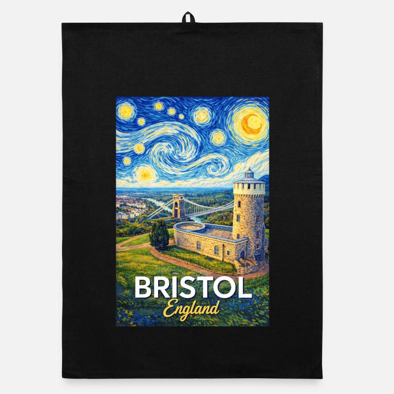 Bristol, England Organic dish towel