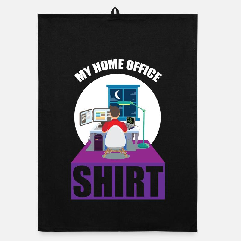 Codeur de nuit Programmeur Graphique de bureau Torchon bio