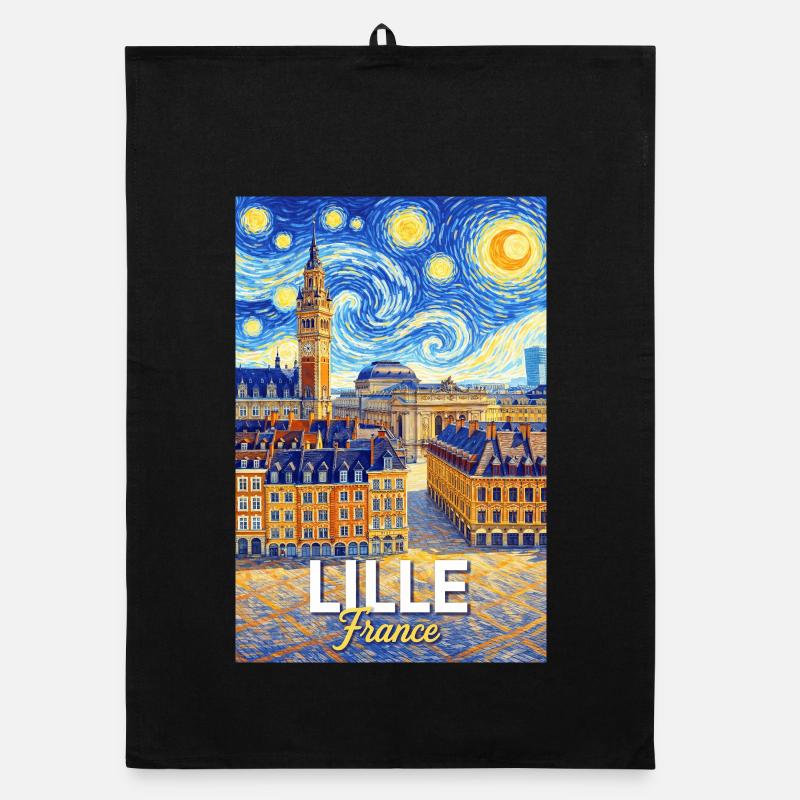 Lille, Frankreich Organic Geschirrtuch