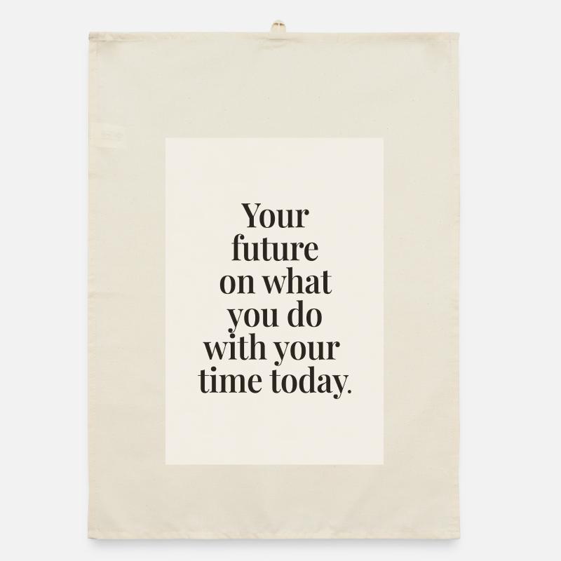 Votre avenir dépend d’un devis minimal avec empattement Torchon bio