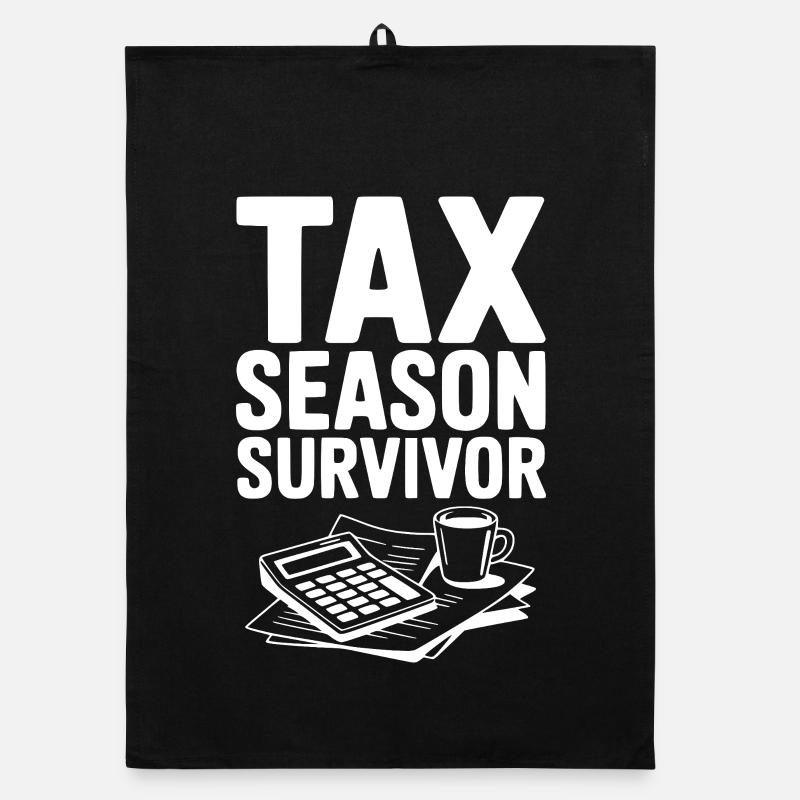 Survivant de la saison des impôts Torchon bio