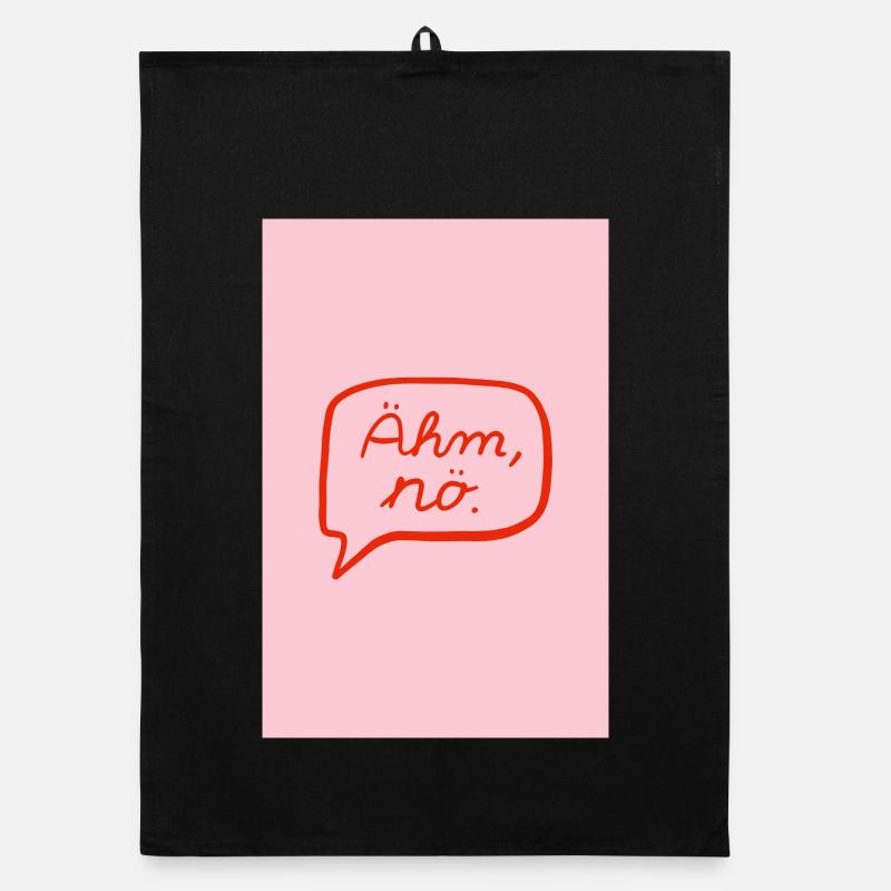 Um, nope - pink red Organic dish towel