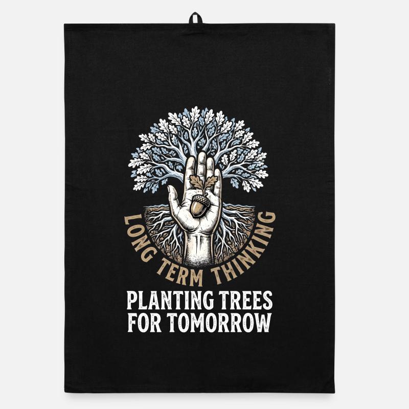 Long Term Planting Organic dish towel