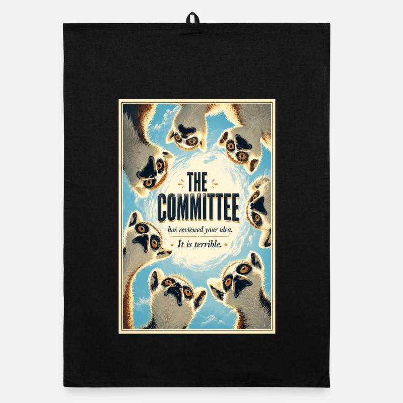 L’affiche des Lémuriens du Comité Torchon bio
