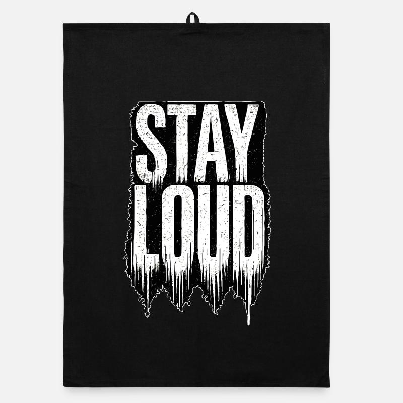 Stay Loud Organic Geschirrtuch