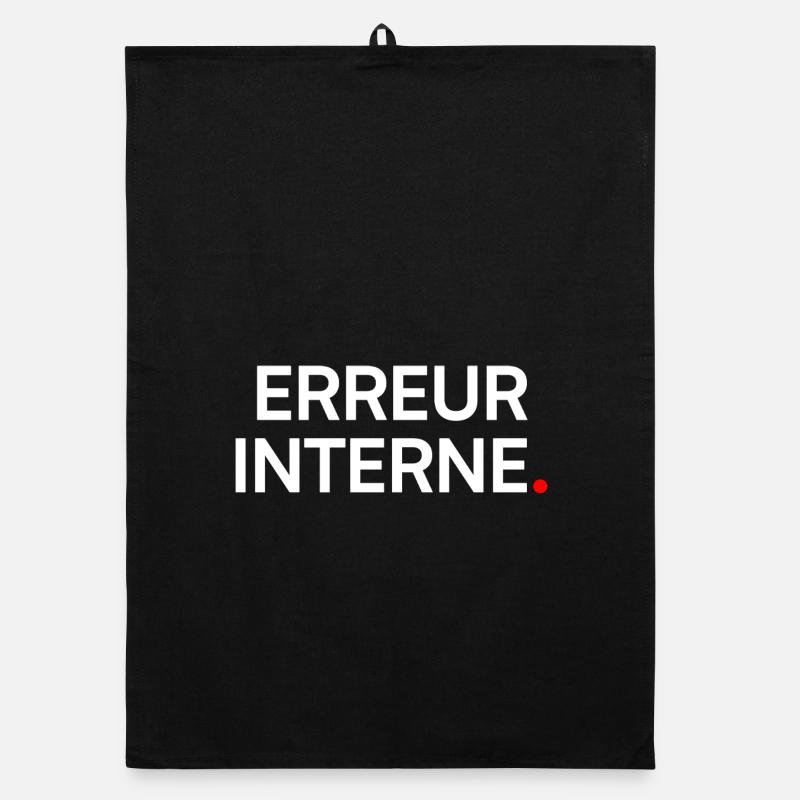 Internal error humor geek fatigue Organic dish towel