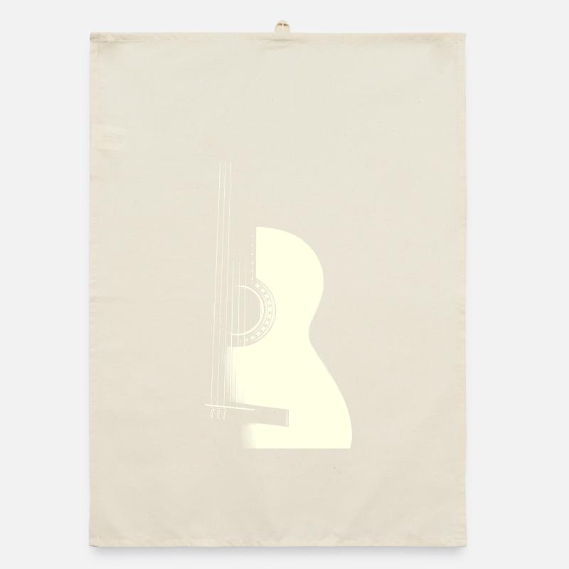 Guitar Organic dish towel