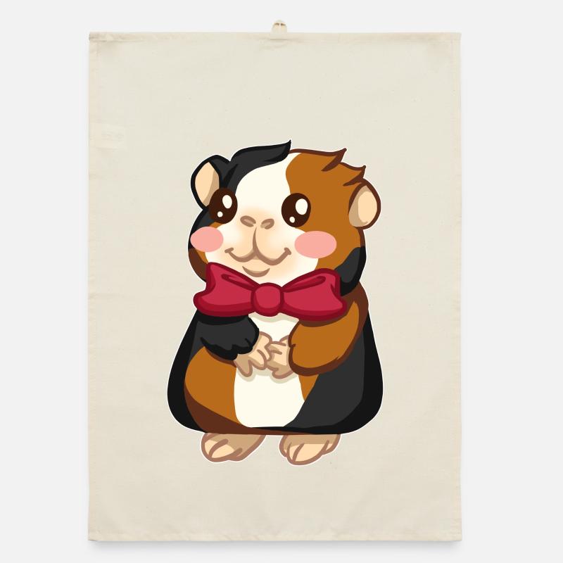 guinea pig Organic dish towel