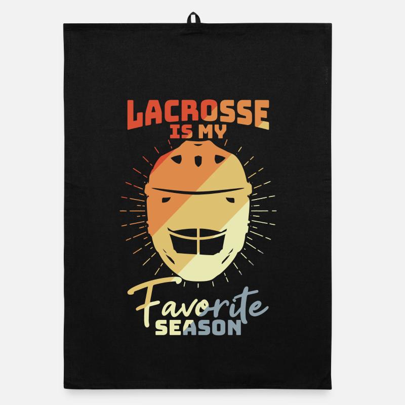 Lacrosse Motivation Organic Geschirrtuch