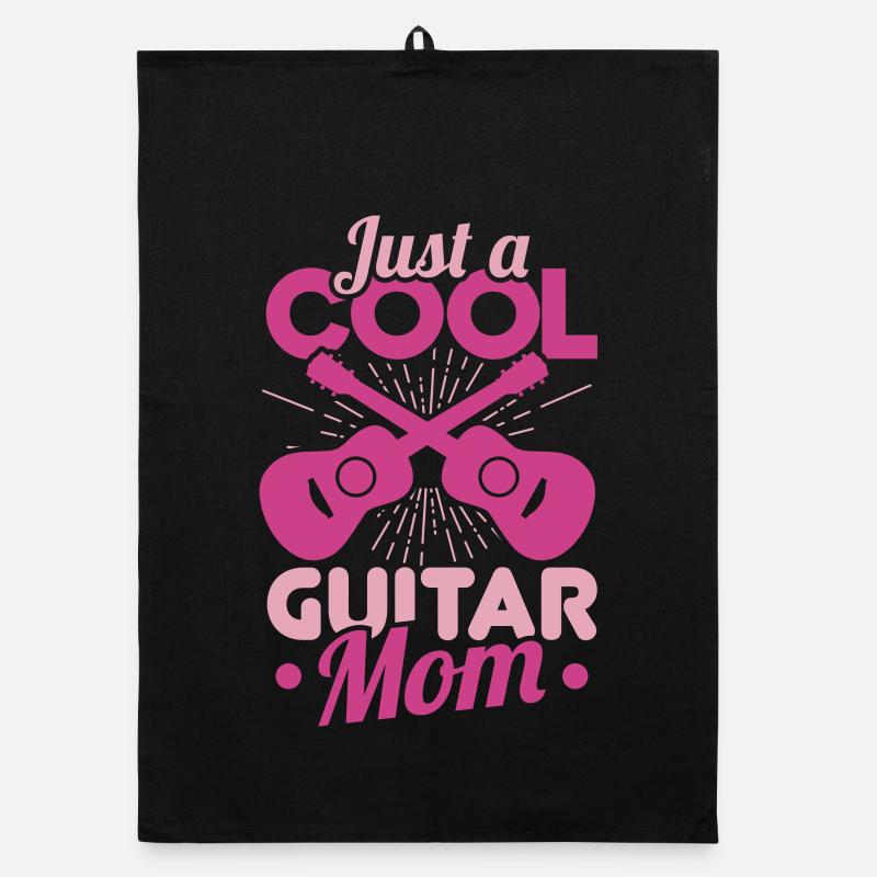 Gitarre Mutter Organic Geschirrtuch