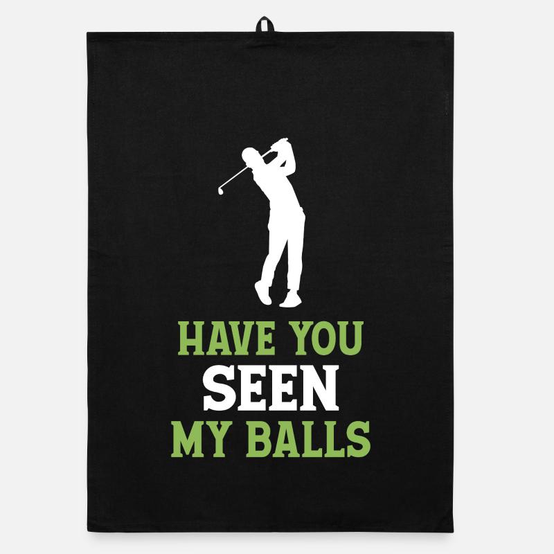 Golf - Avez-vous vu mes balles Torchon bio