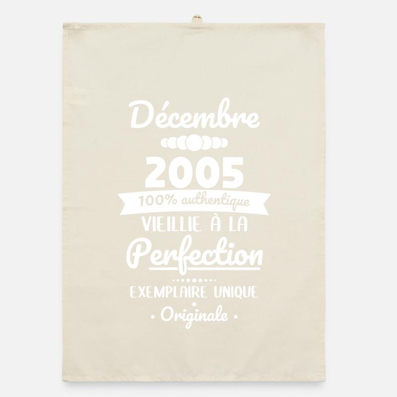 20th Anniversary - December 2005 Original Organic dish towel