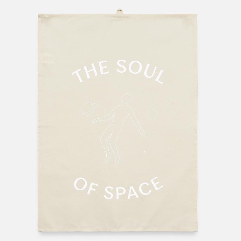 Meditation der Seele. Organic Geschirrtuch