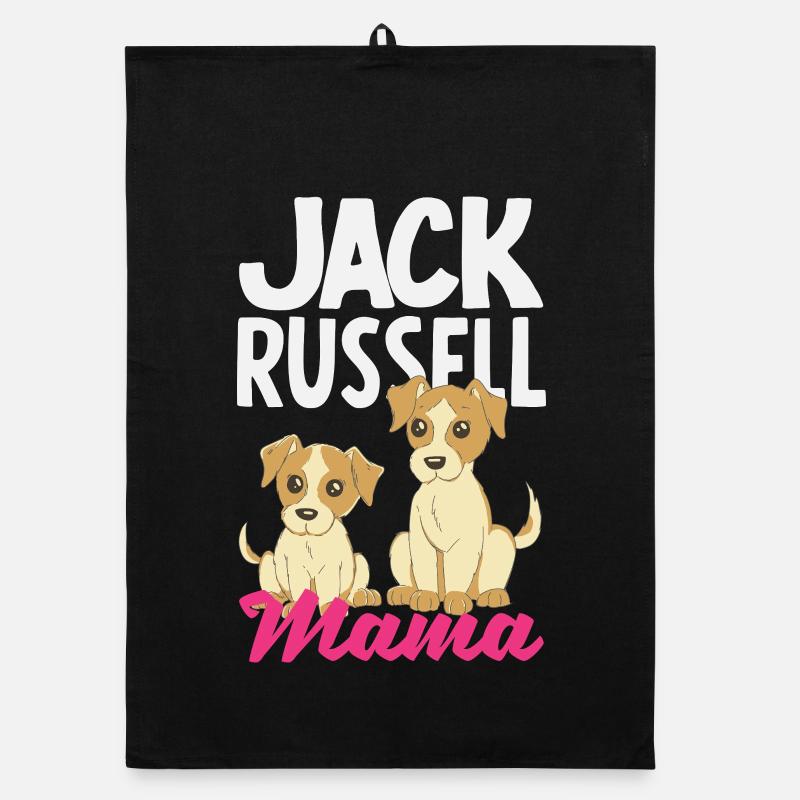 Drôle de Jack Russell Propriétaire Cadeau Torchon bio