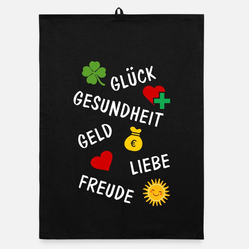 Lucky Shamrock Lucky Charm Congratulations Organic dish towel