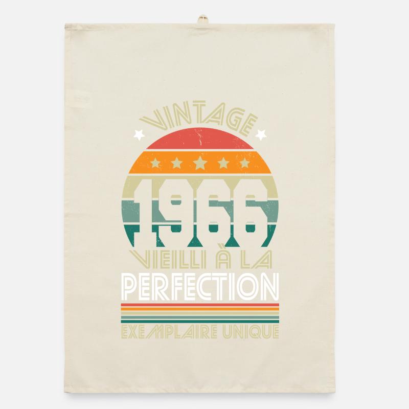 1966 – Vintage – Unique example Organic dish towel