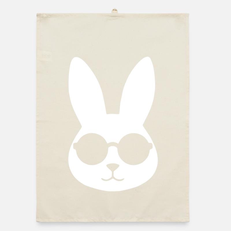 Lunettes de soleil Cool Bunny Clean Vector Torchon bio