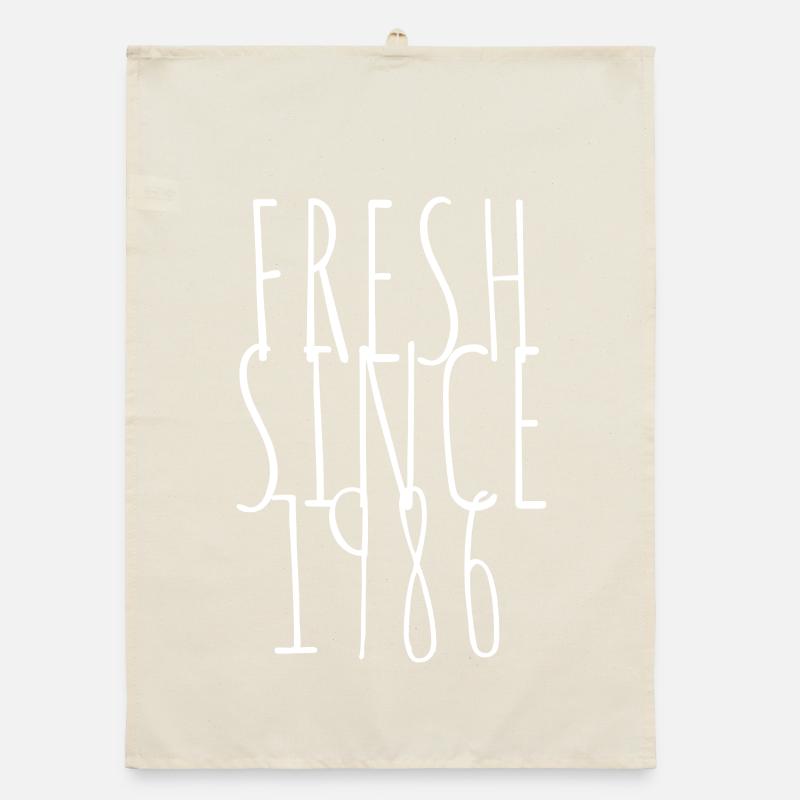 Fresh since 1986 Organic dish towel