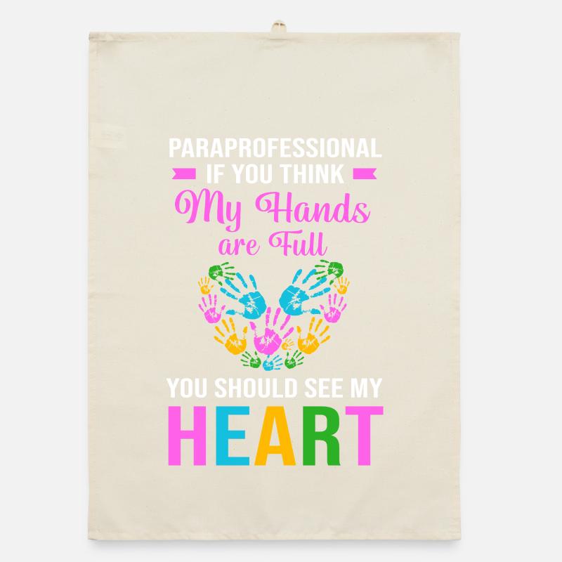 Paraéducateur, assistant enseignant, paraprofessionnel Torchon bio