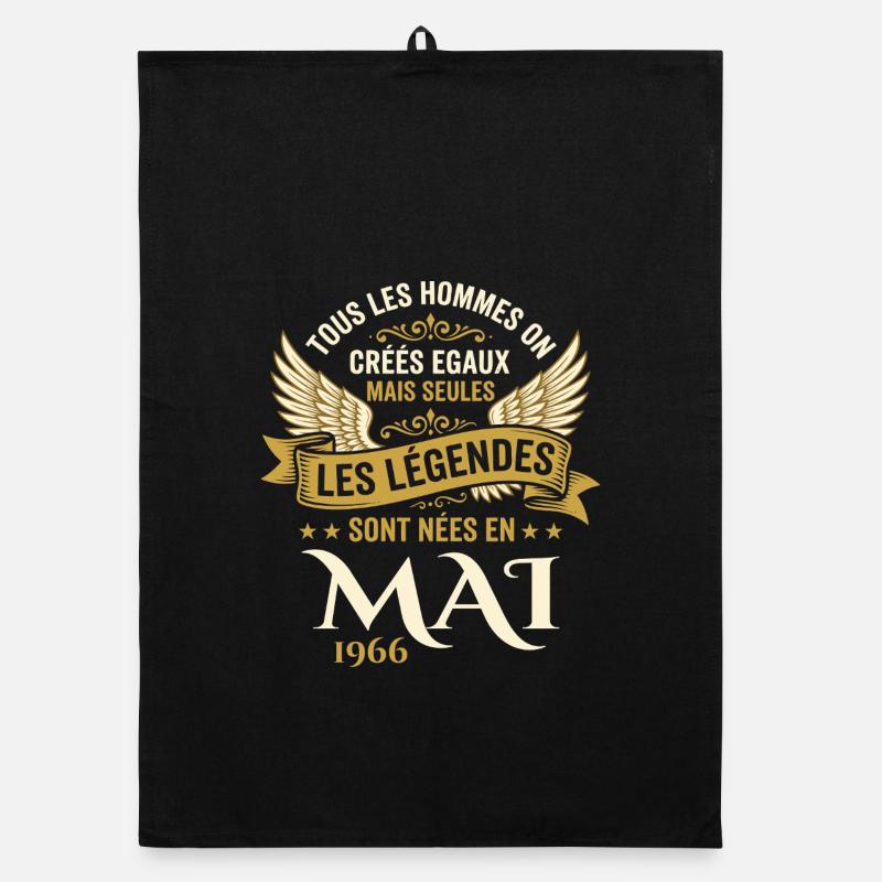 Anniversaire Mai 1966 Torchon bio