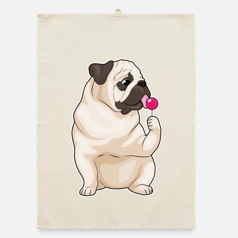 Mops Lollipop Organic Geschirrtuch