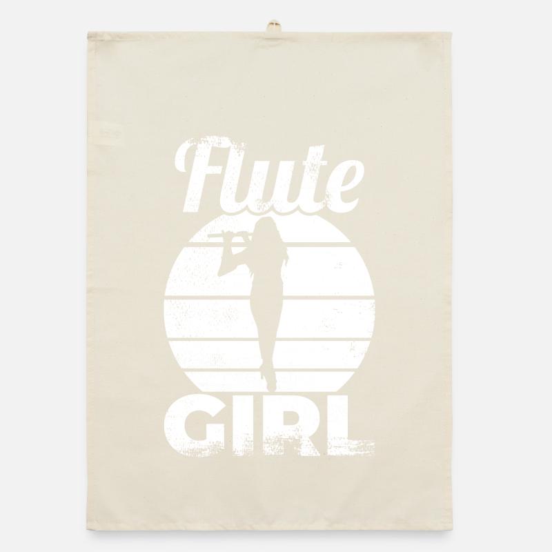 Flautist Organic dish towel