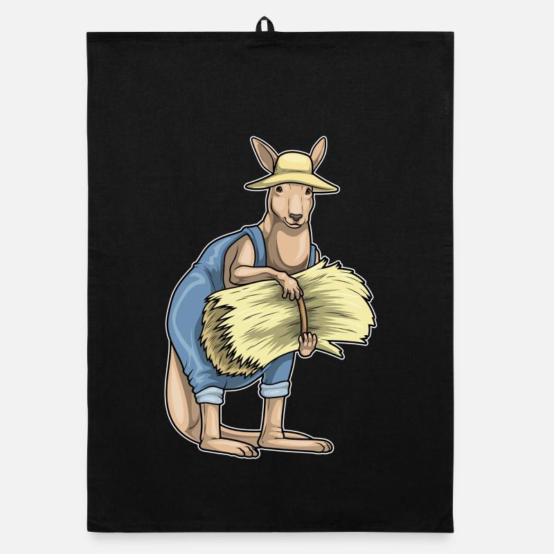 Kangaroo Farmer Straw Organic dish towel