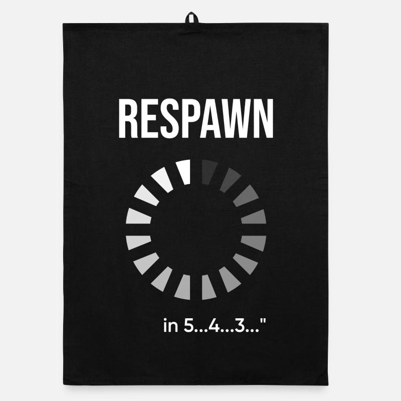 Respawn Radiant Circle Logo Organic dish towel