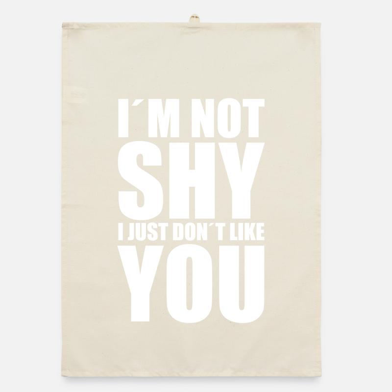 Je ne suis pas timide, je ne t’aime juste pas. Torchon bio