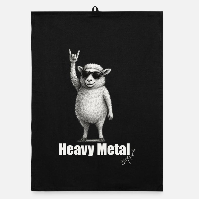 Moutons du Heavy Metal : Dynamisme Torchon bio