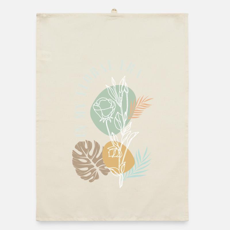 Ère florale : Fleurs de ligne Torchon bio