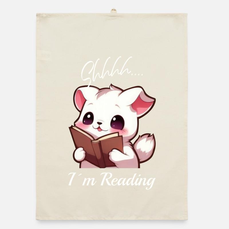 Chat avec livre Torchon bio