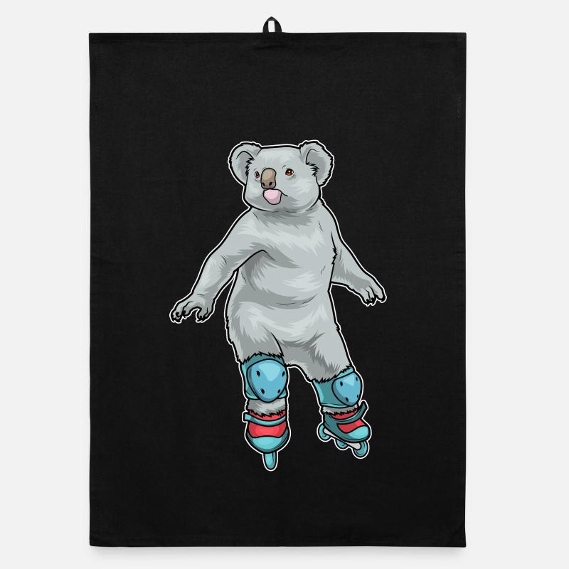 Koala Inline skating Inline skates Organic dish towel