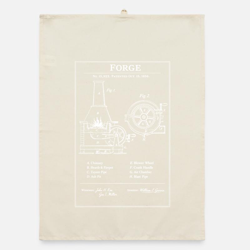 Forge Gear Blueprint Organic dish towel