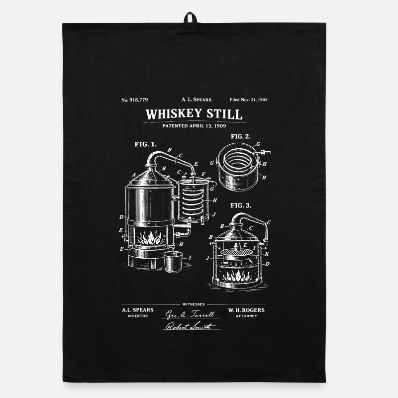 Esquisse du plan du distillateur pour whisky Torchon bio