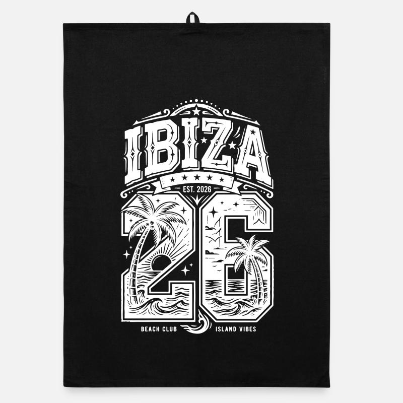 Ibiza 26 Jersey Organic dish towel