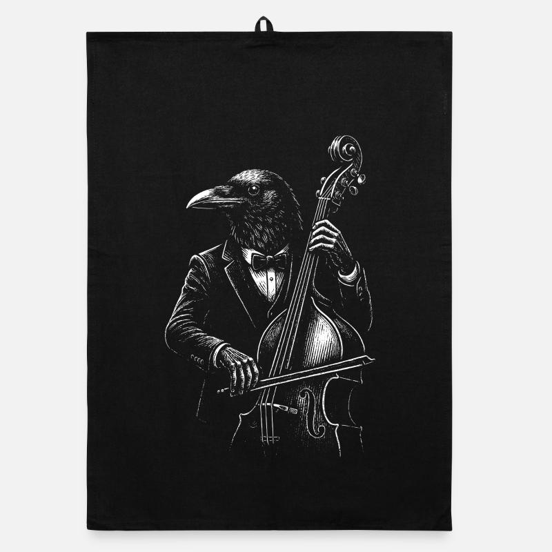 Raven Jazz Maestro Organic dish towel