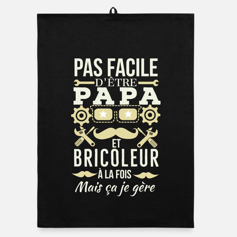 Papa Bricoleur Torchon bio