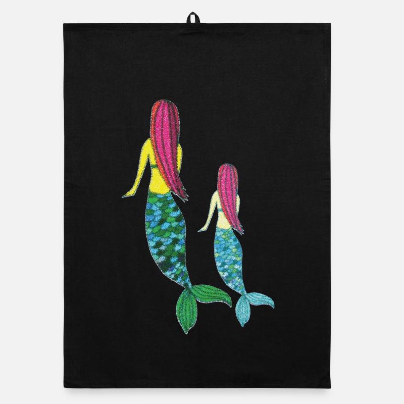 Mer Junior Gris Mère Fille Torchon bio