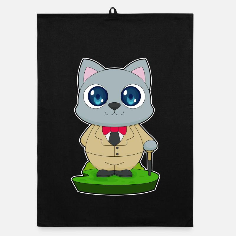 Canne de marche pour pensionnaires chats Torchon bio