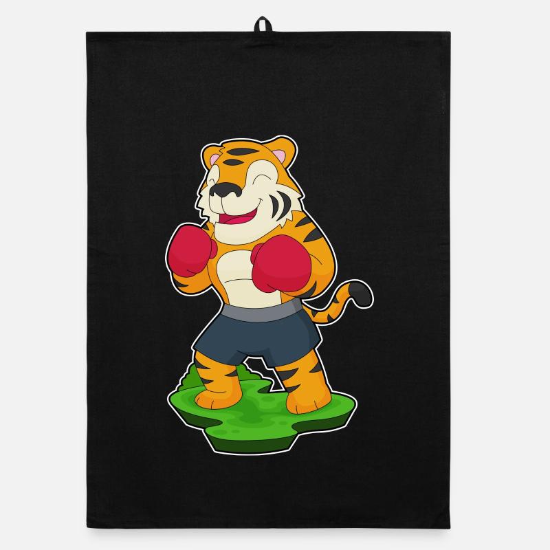 Tiger Boxer Gants de boxe Boxe Torchon bio