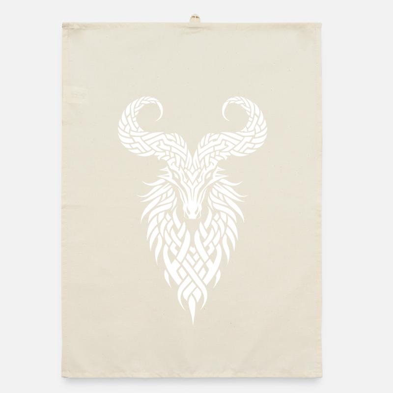 Celtic symbol illustration Organic dish towel