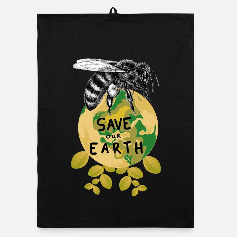 Earth’s hum Organic dish towel