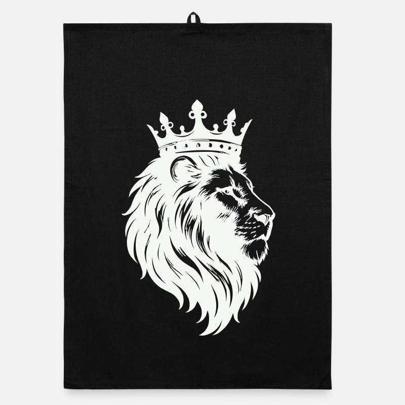 Löwe König Krone Organic dish towel