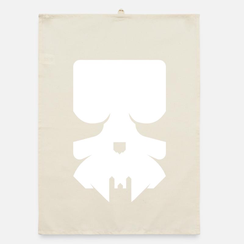 Crâne moderne – Crâne élégant Torchon bio