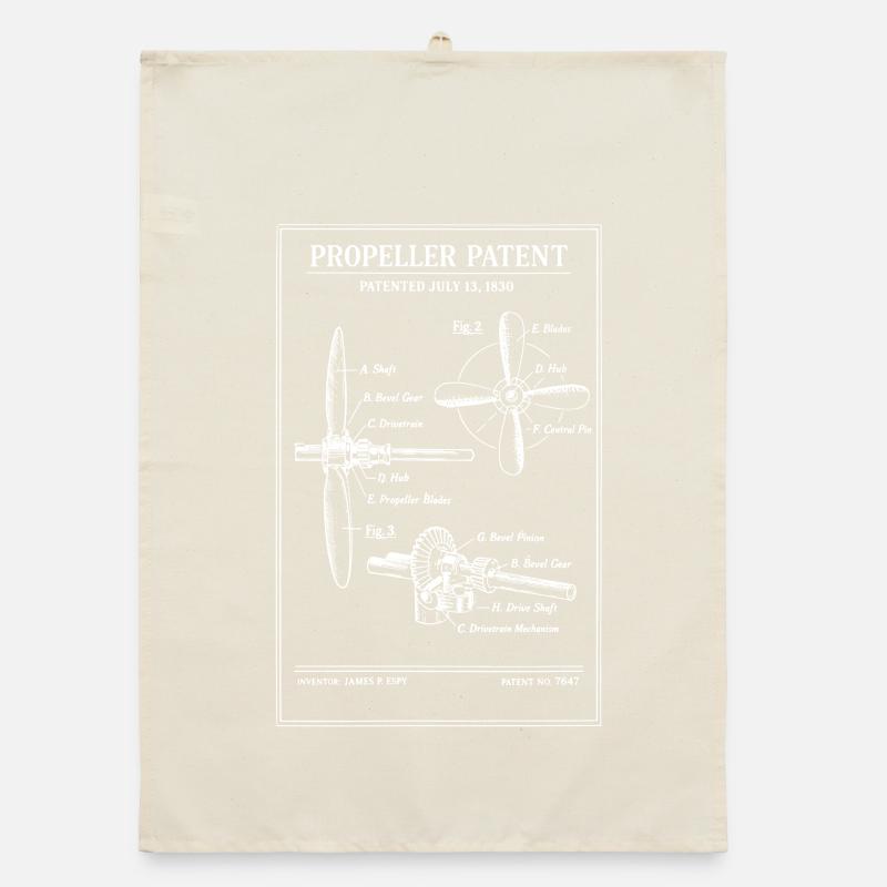 Plan de brevet d’hélice Torchon bio