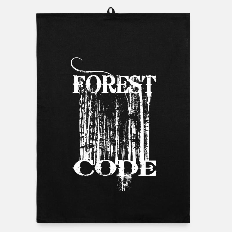 Forest Code Organic Geschirrtuch